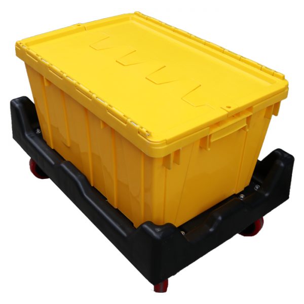 moving totes with wheels