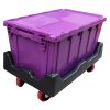 moving totes with wheels